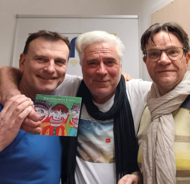 Heute ab 18 Uhr gibt es wieder eine CD-Vorstellung: Steinkleibers Erben sind bei Karli Lenz zu Gast! 💿🎶👍