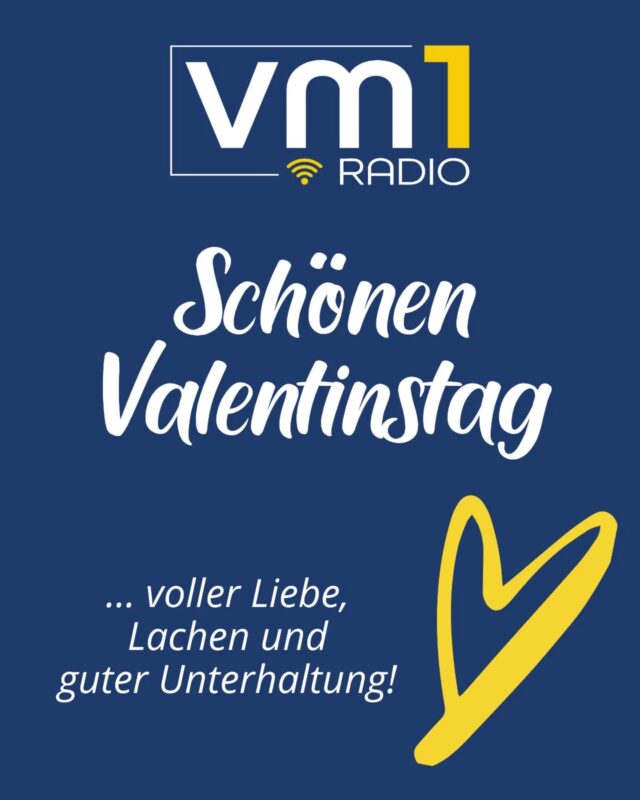 Wir wünschen euch allen einen liebevollen Valentinstag und begleiten euch natürlich auch heute mit unserer Musik durch den Tag! 
💙 Danke für's Zuhören ! 💙