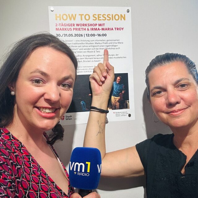 Heute erwarten uns besonders kreative Heimatgrüße über die "How To Session" des Österreichischen Volksliedwerks. Es geht dabei um das gemeinsame Musizieren und Praktizieren von traditionellen Musiken. Wir sind gespannt, was uns erwartet - um 11 Uhr geht's los! 😀

Österreichisches Volksliedwerk