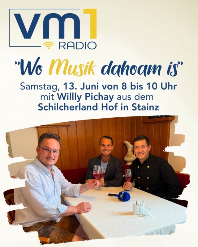 10 Jahre Willly Pichay - bevor der sympathische Rauchfangkehrer und Musiker aus der Steiermark seine große Party feiert, frühstückt er morgen mit unserem Moderator Daniel 'Düsenflitz' Müller in seiner Heimatgemeinde im Schilcherland Hof in Stainz. ➡ Exklusive Musik und persönliche Geschichten warten auf uns, morgen Samstag von 8 bis 10 Uhr bei "Wo Musik dahoam is". 👏

@willlypichay_ @danielduesenflitz_official @schilcherlandhof