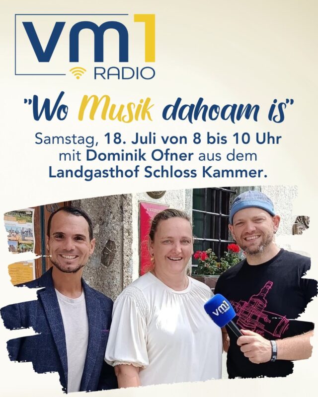Zum 11. Mal frühstückt Daniel Düsenflitz Müller morgen Samstag ab 8 Uhr mit den Stars und Sternchen der Szene. ➡ Diesmal mit Schürzenjäger Dominik Ofner im Landgasthof Schloss Kammer in Maishofen in Salzburg. Seid dabei, wenn es wieder heißt "Wo Musik dahoam is" 👏

@schuerzenjaegerofficial @danielduesenflitz_official