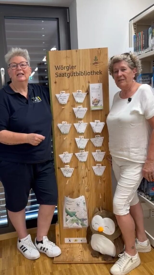 Die Saatgutbibliothek in der Bücherei Wörgl bietet kostenloses Saatgut zum Ausleihen an - eine tolle Idee! ➡ Lilly Staudigl schaut sich mit den Heimatgrüßen heute an, was man sich dort alles ausleihen und anpflanzen kann. Um 11 Uhr geht's los.