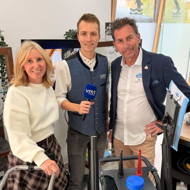 Weiter geht's live aus dem Tiroler Oberland mit "VM1 unterwegs" bei der Eröffnung der Firma SMART CLEANING 👏🏻